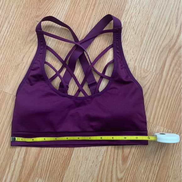 Victoria’s Secret Victoria SPORT Bra Criss Cross Straps Purple Size M NWOT - Picture 5 of 6